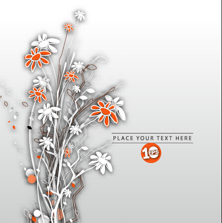 Papierblumen Hintergrunddesign Vektor papier Hintergrundgestaltung Hintergrund Blumen   