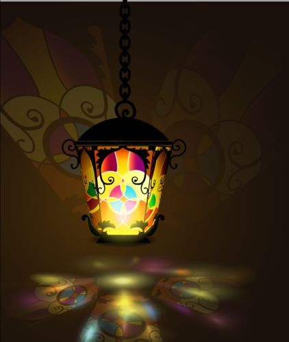 Ramadan kareem mit schönem Laternen-Hintergrund 05 Schön ramadan lantern kareem Hintergrund   