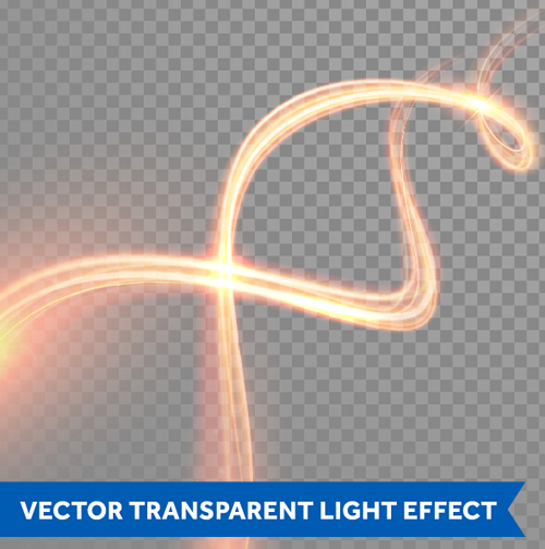 Ensemble d’illustration d’effet de lumière transparente vecteur 08 transparent lumière illustration Effet   