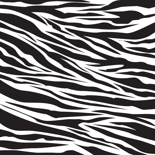 Schwarzes Zebramermuster-Vektordesign 01 zebra Schwarz Muster   