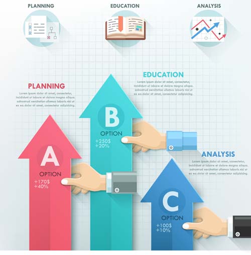 Business Infographic design créatif 2698 infographie creative business   