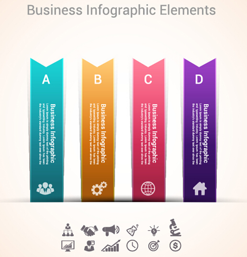 Business Infographic design créatif 4209 infographie creative business   