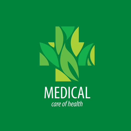 Logos de la santé médicale verte conception vecteur 16 santé Médical vert logos   
