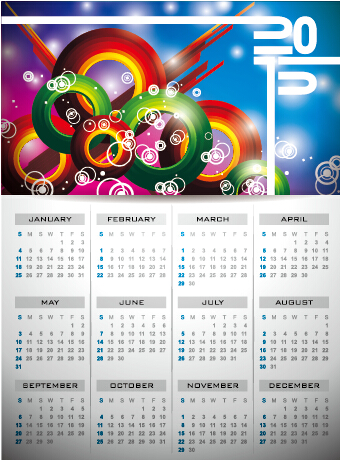 Gitterkalender 2015 mit abstraktem Hintergrundvektor 05 Kalender grid 2015   