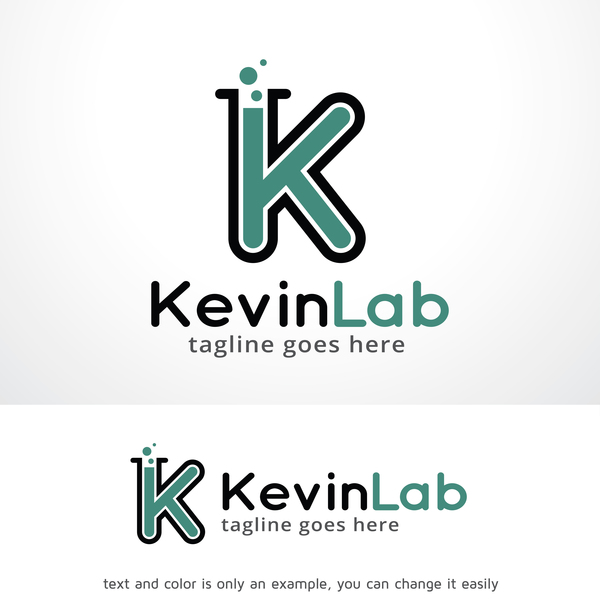 Lettre K Lab Logo vectoriel logo Lettre lab   