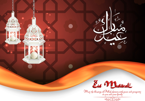 Vector Eid mubarak Hintergrundgrafik 12 Mubarak Hintergrund Grafik   