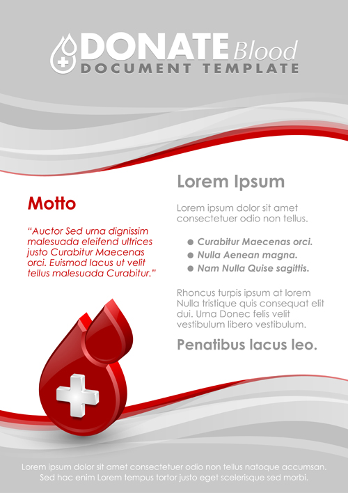 Blutplakatschallen-Vektor spenden spenden schablone poster Blut   