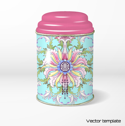 Beau motif floral Packaging Design Vector 09 motif floral beau   