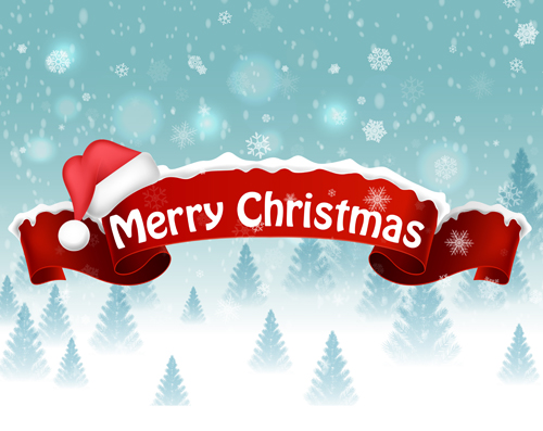 雪片背景ベクトル03のクリスマス赤いリボン 背景 クリスマス wflake ribbonsno   