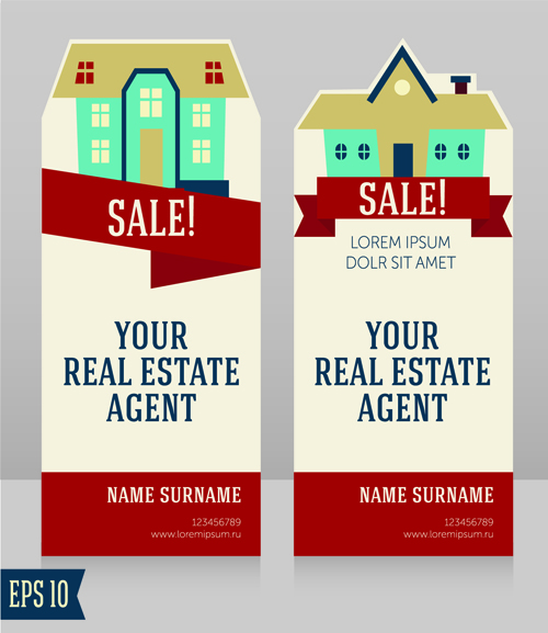 Home Sales Card Creative Vector 02 sales Kreativ home   