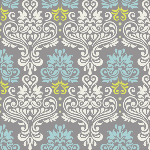 Vintage-Flärenor-Dekor Muster nahtlosen Vektor vintage seameless pattern decor   