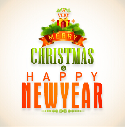 2015 nouvel an et joyeux Noël étiquette vecteur de conception 02 nouvel an Noël joyeux Noël joyeux étiquette 2015   