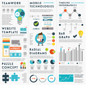 Business Infographic design créatif 1965 infographie creative business   