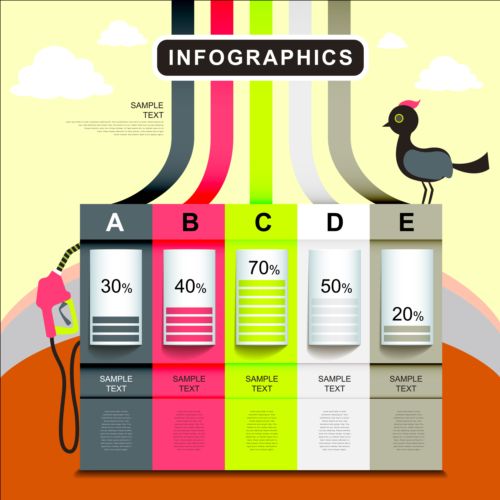 Business Infographic design créatif 4267 infographie creative business   