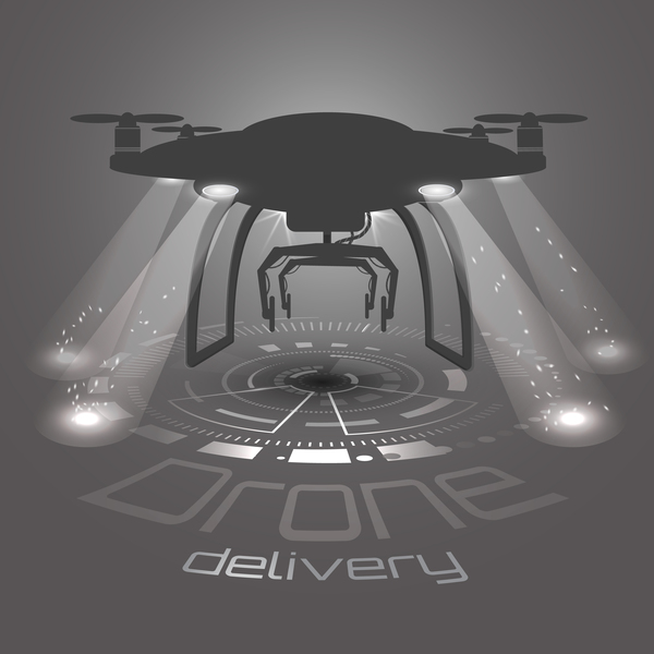 Drone affiche design vecteurs 08 Drone affiche   