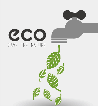 Eco Energy Vektordesign Vorlage 08 schablone Öko énergie   