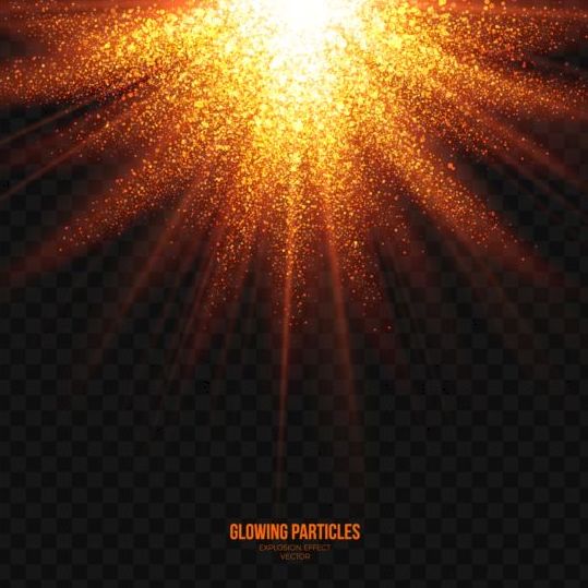 Glühende Partikelexplosionseffekte Hintergrundvektor 07 Wirkung Teilchen Hintergrund Glühen explosion   