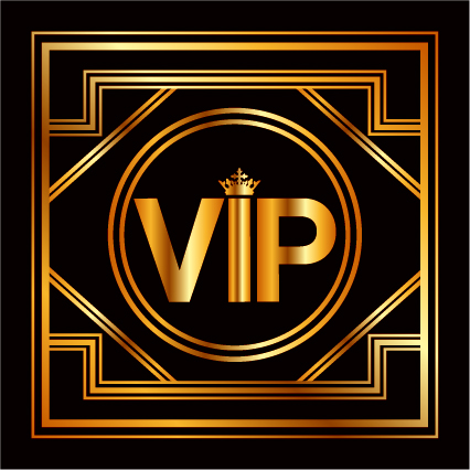 Vecteurs de fond VIP or de luxe 06 vip or luxe fond   