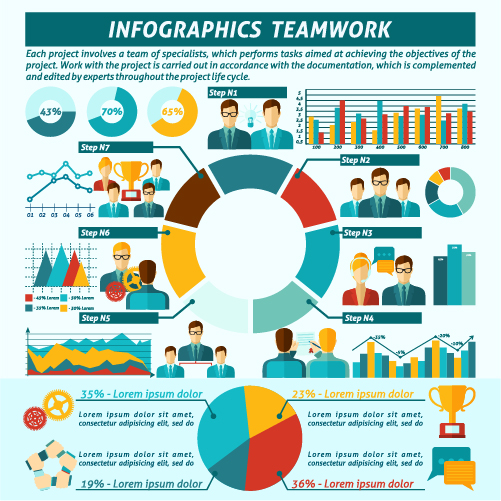 Business Infografik Design 3034 Kreativ Infografik business   