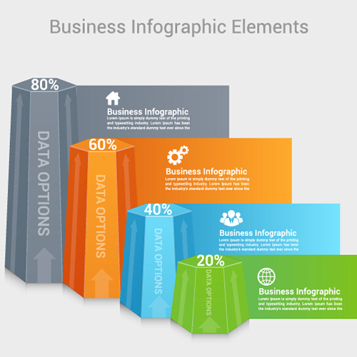 Business Infographic design créatif 4207 infographie creative business   