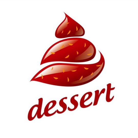 Logo de vecteur de crème glacée de chocolat logo glace Creme Chocolat   