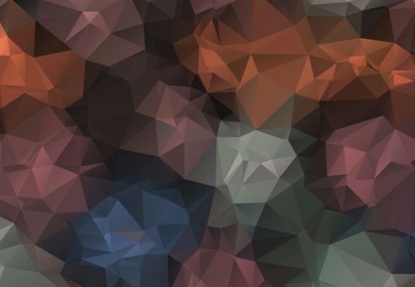 Vecteur de fond géométrique de polygone de couleur 02 polygone géométrique coloré   