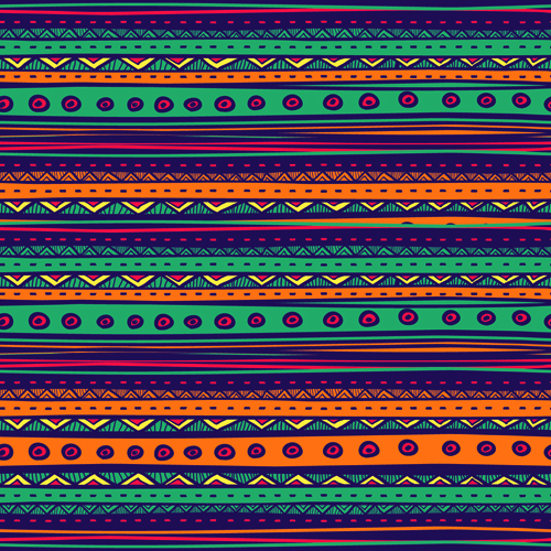 Ethnischer Stil Stammesmuster Grafik-Vektor 05 tribal Muster Ethnisch   
