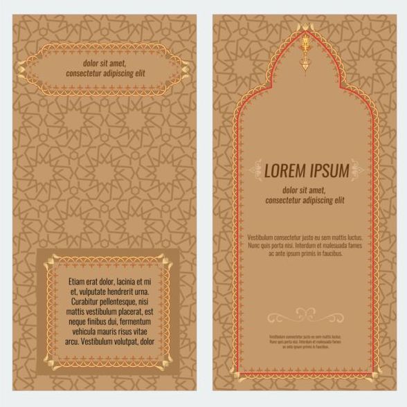 Broschüre und Flyer im islamischen Stil Stil Islamist flyer cover Broschüre   