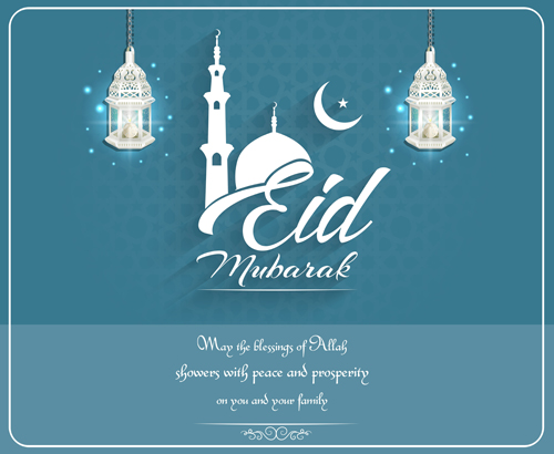 Vector Eid Mubarak fond graphique 01 Mubarak graphics fond   