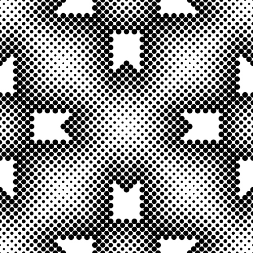 黒の白抽象シームレスパターンベクトルセット28 抽象的 パターン シームレス   
