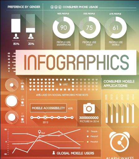 Business Infographic design créatif 1355 infographie creative business   
