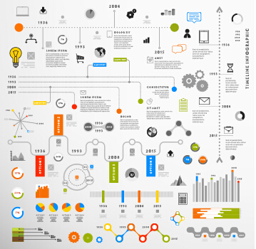 Business Infographic design créatif 1964 infographie creative business   