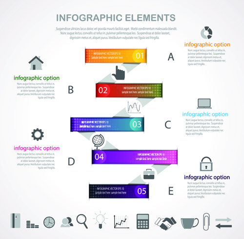 Business Infographic design créatif 2643 infographie creative business   