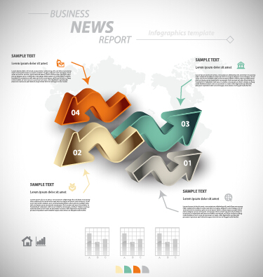 Business Infographic design créatif 3210 infographie creative business   