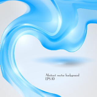 ダイナミック透明ブルーリボンベクトルの背景02 青 透明 背景 動的 リボン   