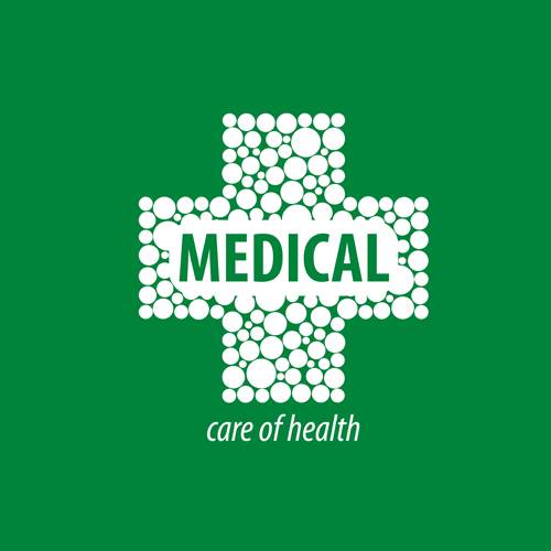 Vecteur de conception de logos de santé médicale verte 13 santé Médical vert logos   