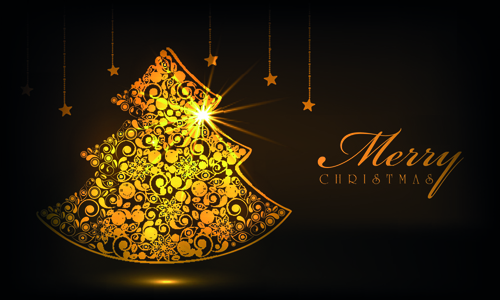 Luxyry ゴールデン2015クリスマスつまらないものベクトル背景04 背景 つまらないもの ゴールデン クリスマス 2015   