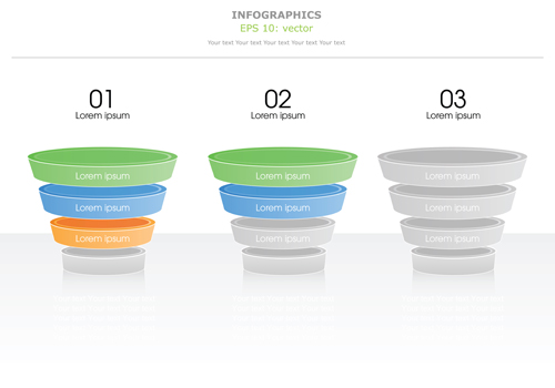 L’éducation moderne infographics vecteur Set 03 modern infographies education   