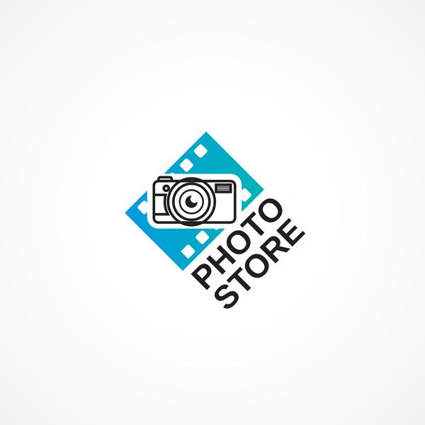 Foto-Story-Logo Vektoren store logo Foto   