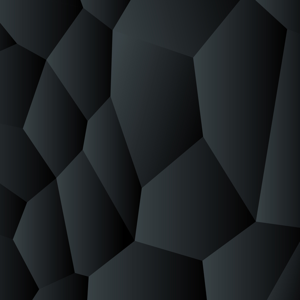 Schwarzes Polygon-Hintergrundvektormaterial Schwarz polygon   