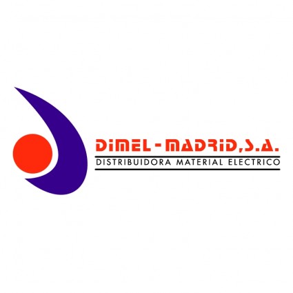 Dimel madriD vecteur logo matériel dimel madrid   