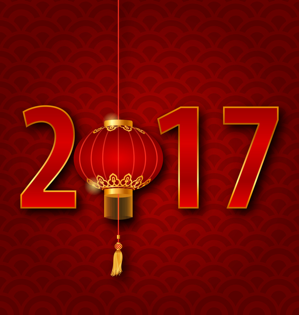 Laterne mit chinesischem Neujahr rotem Hintergrundvektor 03 rot Neu Laterne Jahr Chinesisch   