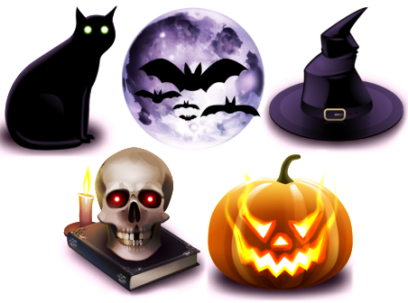 Icônes gratuites d’Halloween icônes halloween Gratuit   