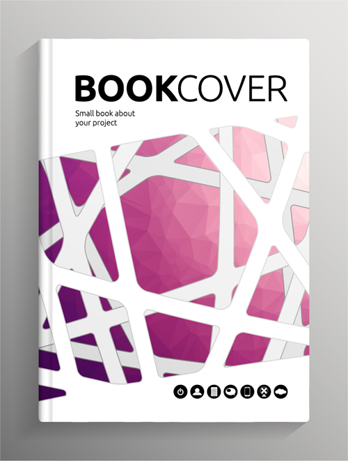 Brochure et couverture de livre vecteur créatif 01 livre creative couverture brochure   