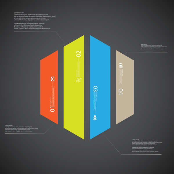 Business Infographic design créatif 4589 infographie creative business   