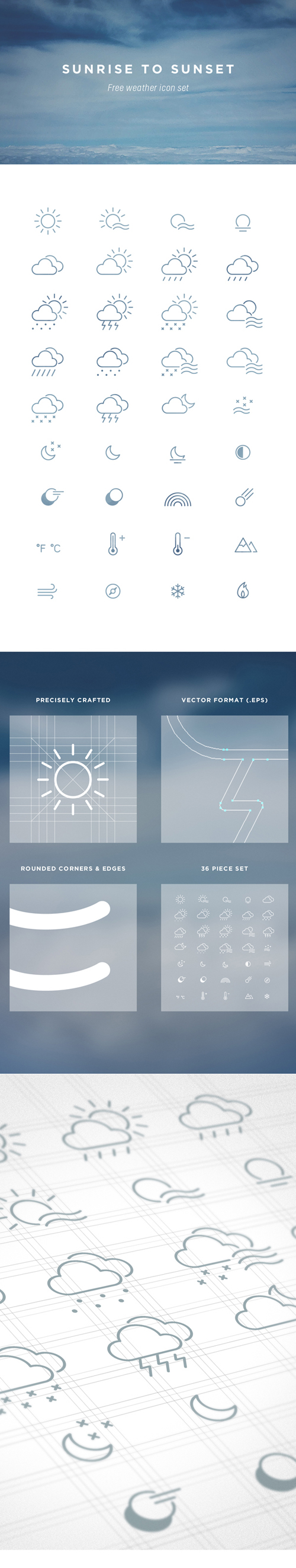 Kreative Umrisse Wetter-Ikonen Vektor Wetter-Icons Wetter outline Kreativ Ikonen icon   