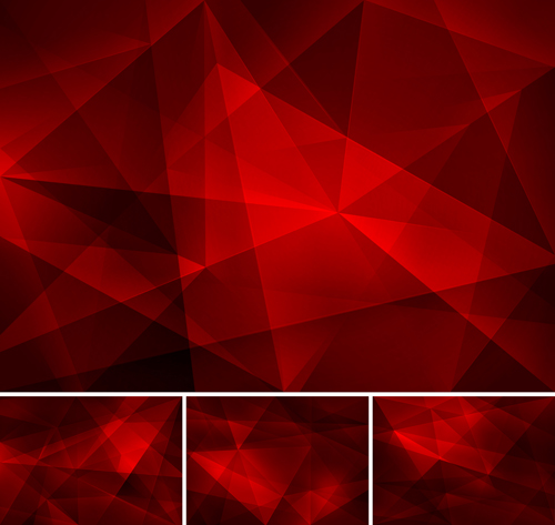 Roter fraktaler abstrakter Hintergrundvektor fractal background abstract   