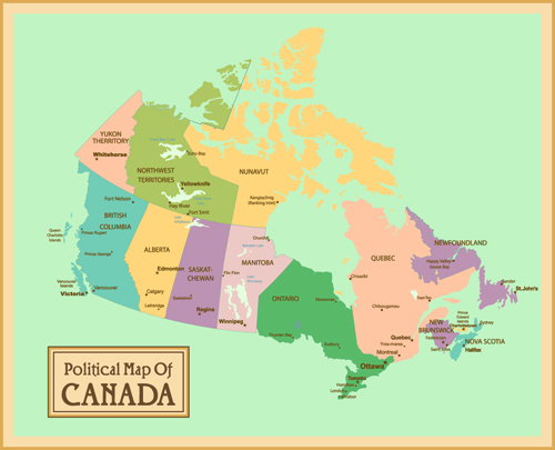 ヴィンテージスタイルの政治地図セットベクトル01 政治 マップ ビンテージスタイル   
