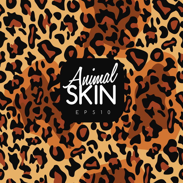 動物の皮の継ぎ目が無いパターンのベクトル材料01 皮膚 動物 パターン シームレス   
