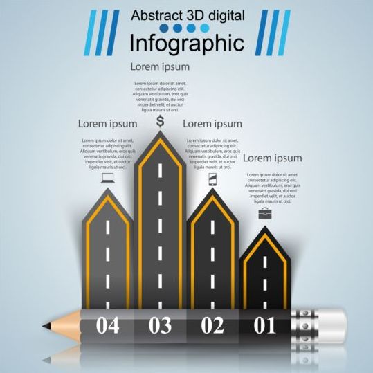 Business Infographic design créatif 4524 infographie creative business   